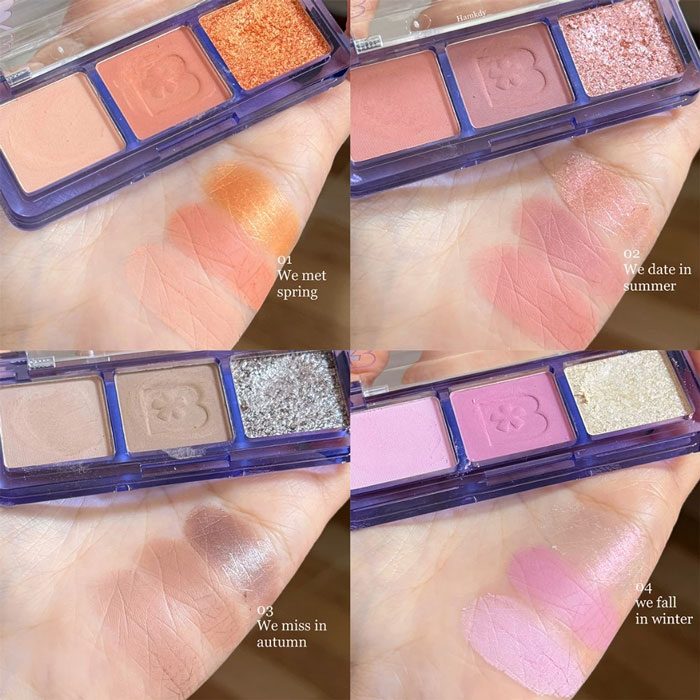 อายแชโดว์ Bwb Eye Am Me Soft and Sparkle Eyeshadow Palette