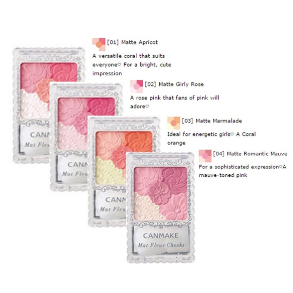 CANMAKE Mat Fleur Cheeks