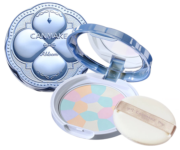 แป้งฝุ่นอัดแข็ง Canmake Illuminating Finish Powder Abloom
