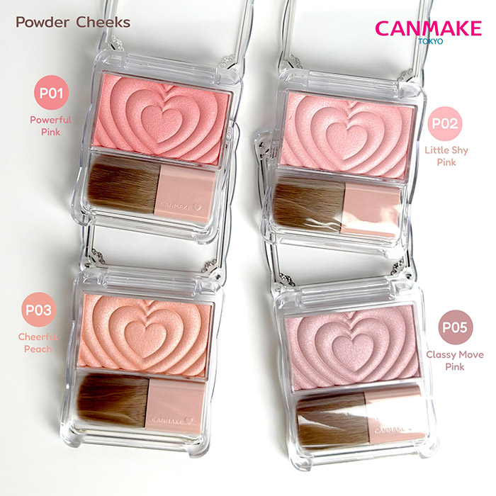 บลัชออน CANMAKE Powder Cheeks