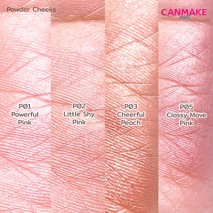 บลัชออน CANMAKE Powder Cheeks