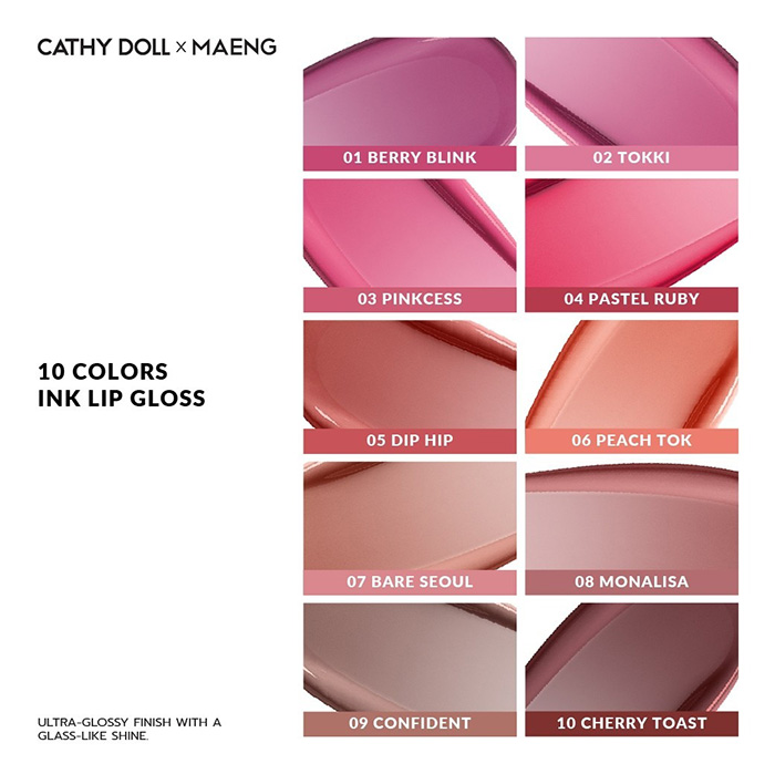 ลิปกลอส Cathy Doll Ink Lip Gloss