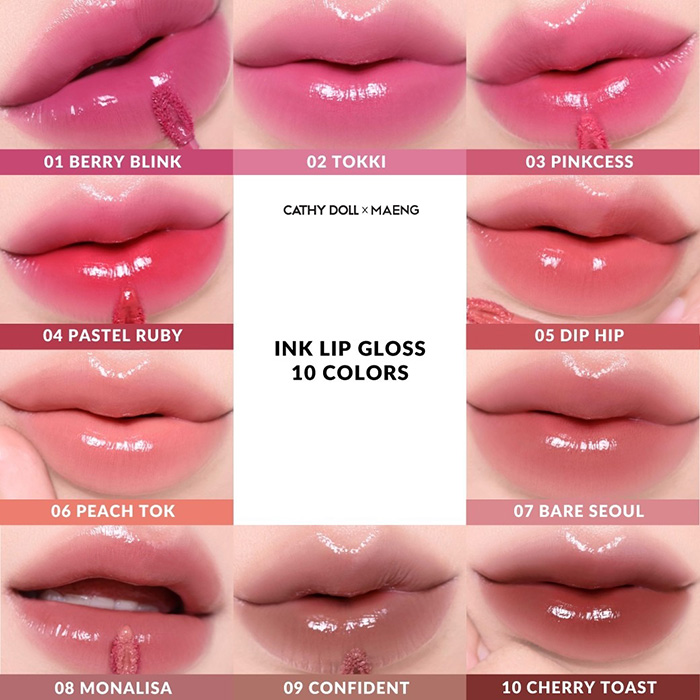 ลิปกลอส Cathy Doll Ink Lip Gloss