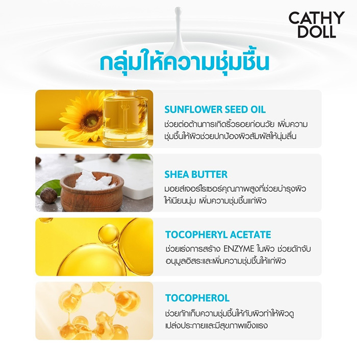 คลีนซิ่ง Cathy Doll Make Up Cleansing Milk