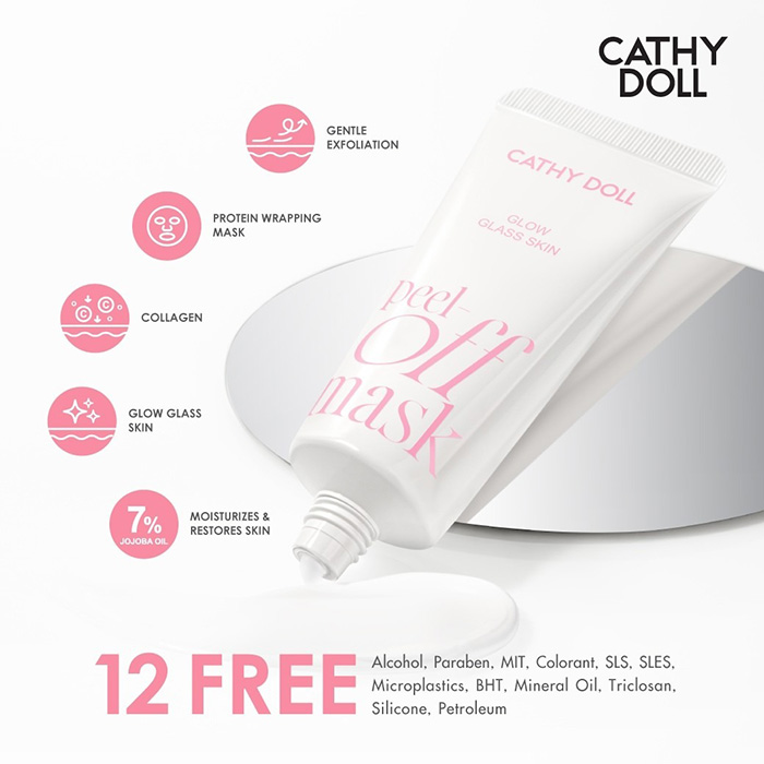 เซรั่มมาส์กหน้า Cathy Doll Peel Off Mask