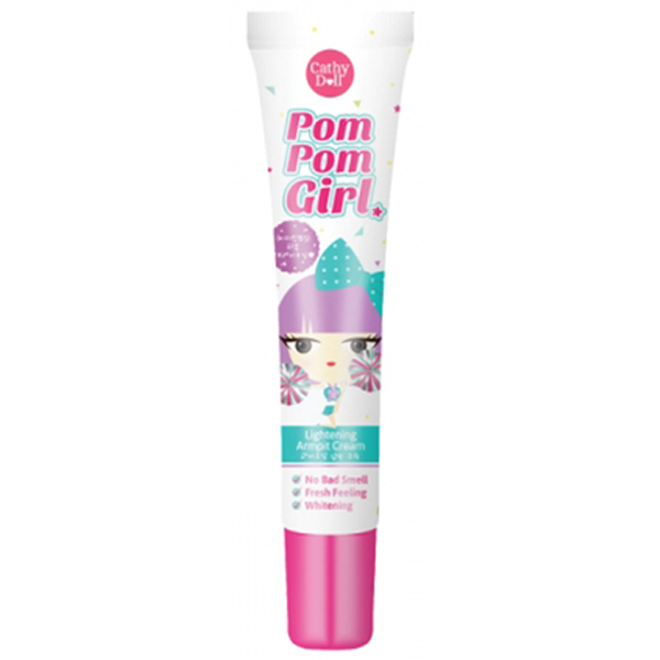 ครีมทาผิวบริเวณใต้วงแขน Cathy Doll Pom Pom Girl Lightening Armpit Cream