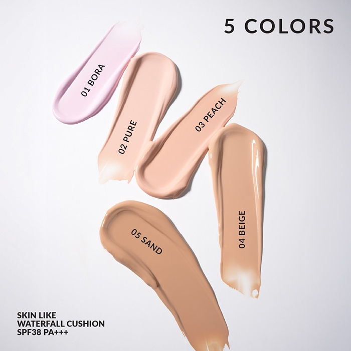 คุชชั่น Cathy Doll Skin Like Waterfall Cushion SPF38 PA+++