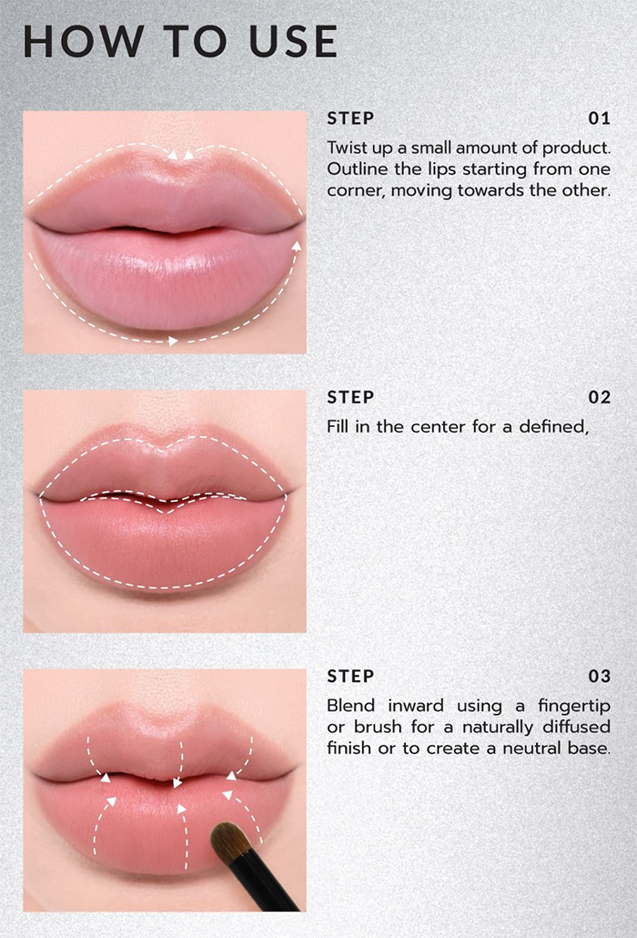 ลิปไลเนอร์ Cathy Doll Smooth Blur Lip Liner ลิปไลเนอร์ Cathy Doll Smooth Blur Lip Liner