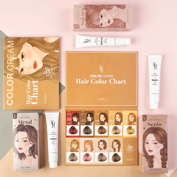 ครีมเปลี่ยนสีผม Kota Color Cream