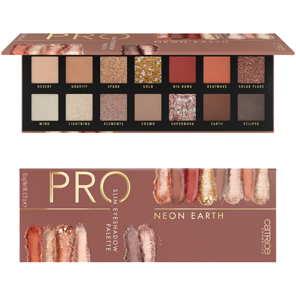 Catrice Pro Neon Earth Slim Eyeshadow Palette