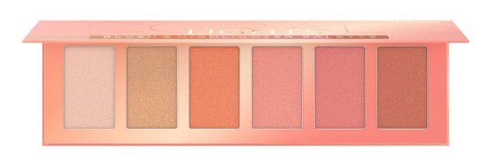 Catrice Coral Lights Blush & Highlighter Palette บลัชออนแอนด์ไฮไลท์