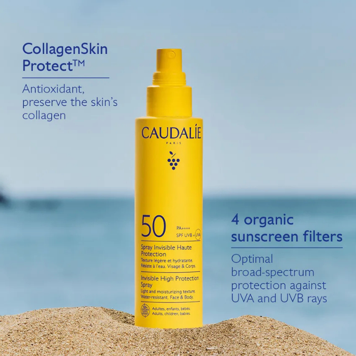 สเปรย์กันแดด Caudalie Invisible High Protection Spray SPF 50 PA++++ สเปรย์กันแดด Caudalie Invisible High Protection Spray SPF 50 PA++++