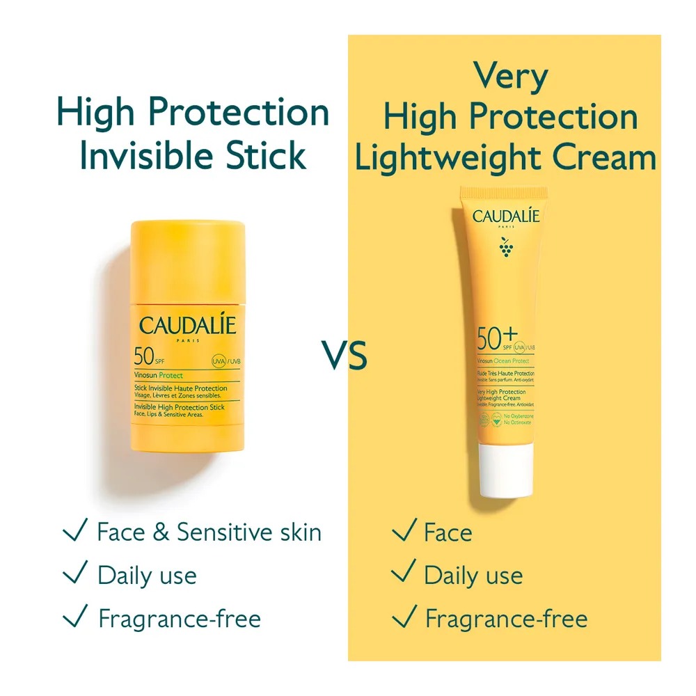 ครีมกันแดด CAUDALIE Invisible High Protection Stick Vinosun Protect