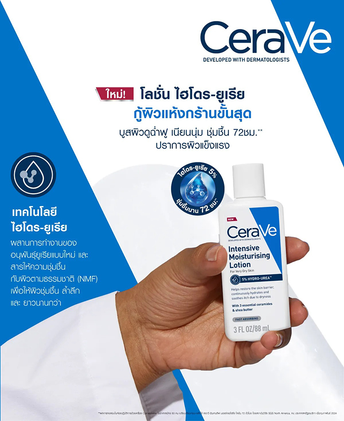 โลชั่นบำรุงผิว CeraVe Intensive Moisturising Lotion