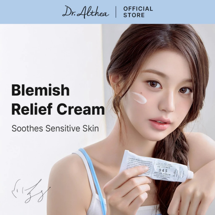 เจลครีมบำรุงผิวหน้า Dr.Althea 345 Relief Cream
