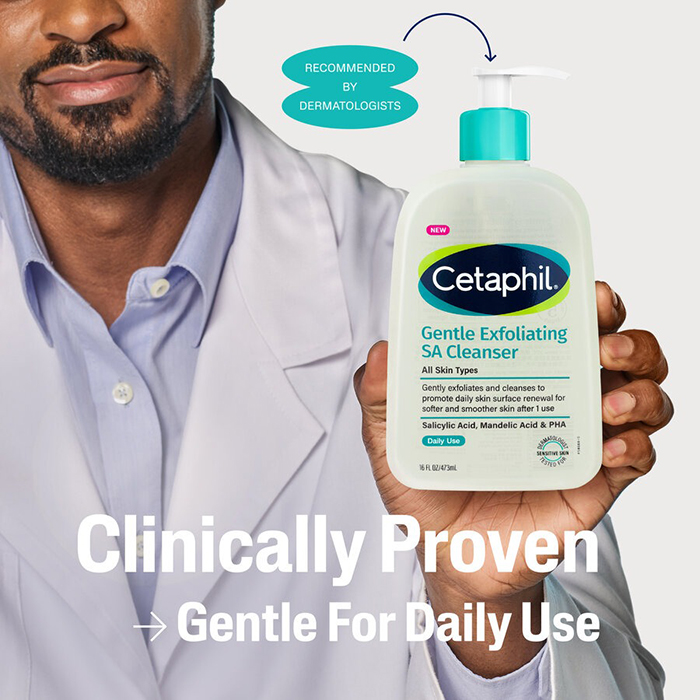 คลีนเซอร์ Cetaphil Gentle Exfoliating SA Cleanser 