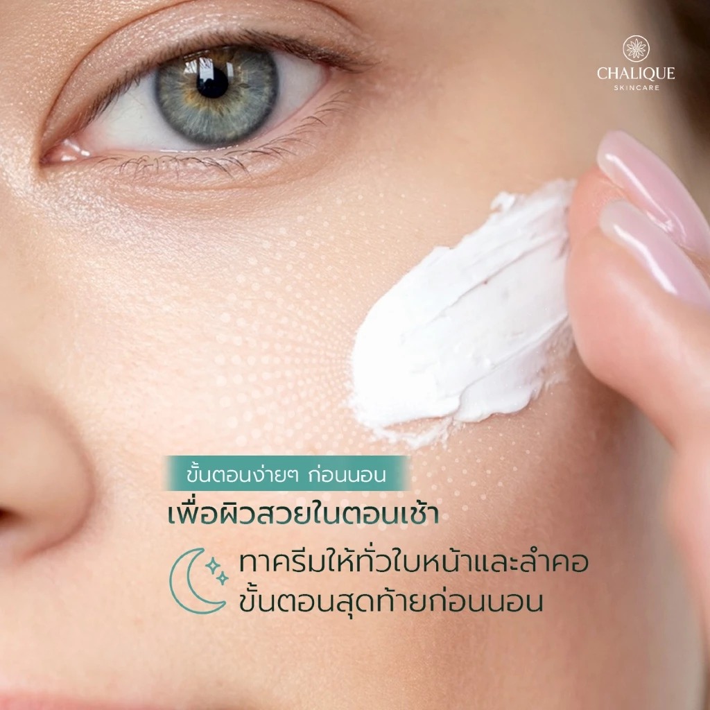 ครีมปั๊มหน้าเด้ง Chalique DreamSkin Bounce Overnight Repair ครีมปั๊มหน้าเด้ง Chalique DreamSkin Bounce Overnight Repair