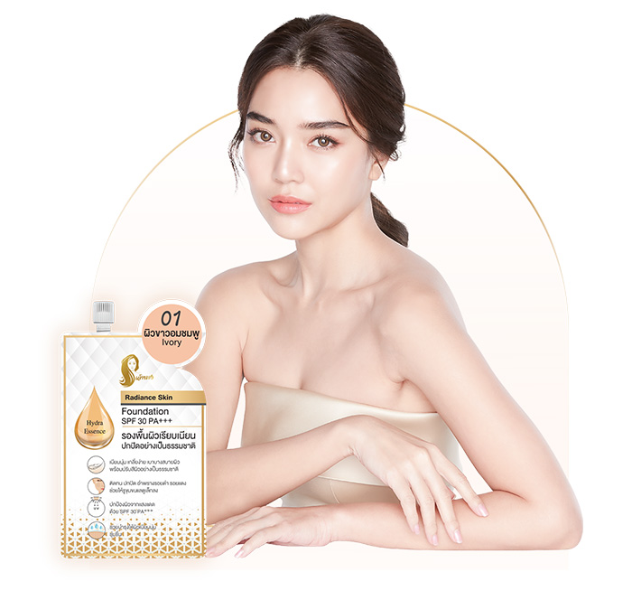 รองพื้น เลดี้ปราง Chaonang Radiance Skin Foundation SPF30 PA   