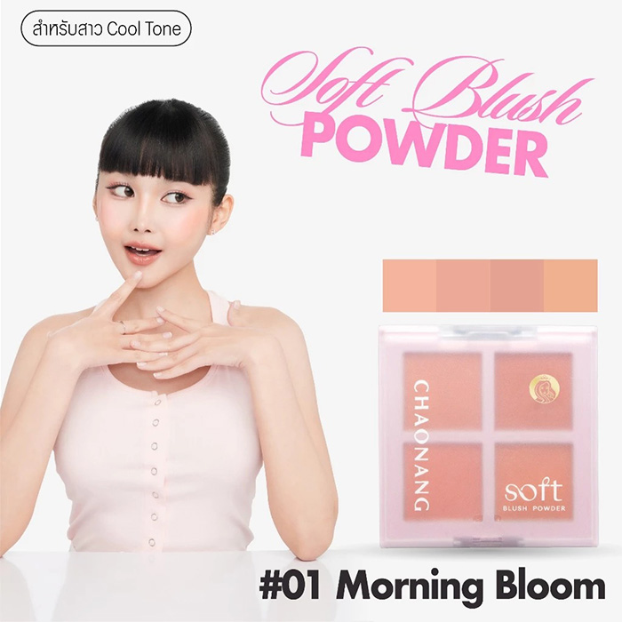 บลัชออน Chaonang Soft Blush Powder บลัชออน Chaonang Soft Blush Powder