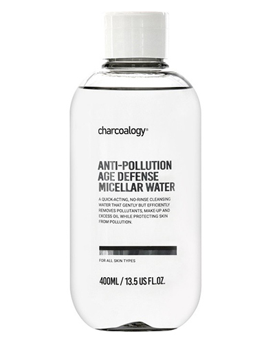 คลีนซิ่งวอเตอร์ Charcoalogy Anti-Pollution Age Defense Micellar Water