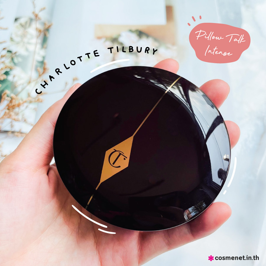 บลัชออนไข่ดาว charlotte tilbury cheek to chic สี pillow talk intense