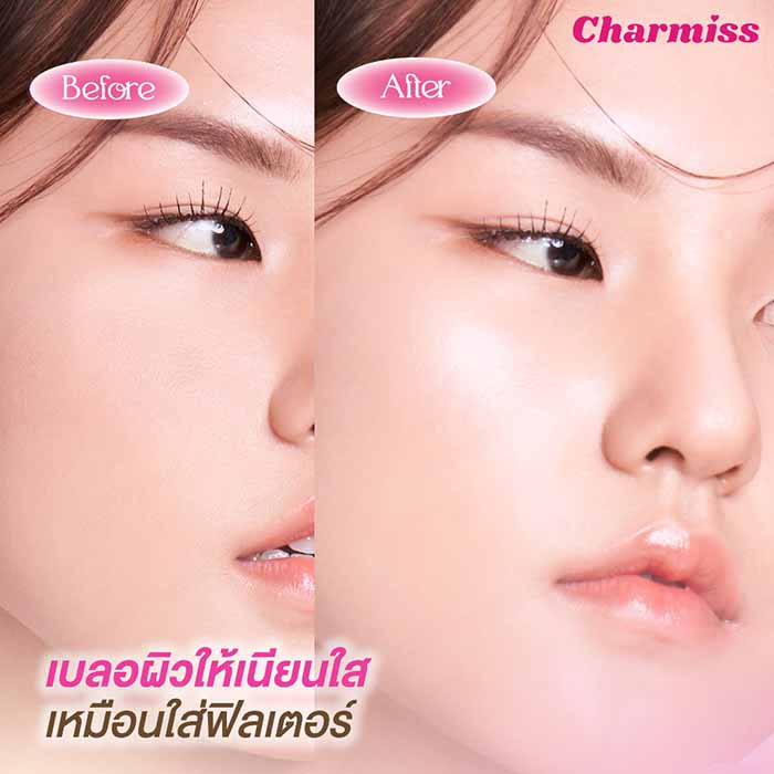 แป้งนางฟ้าอัพผิวไบรท์ Charmiss Charming Glow Setting Powder