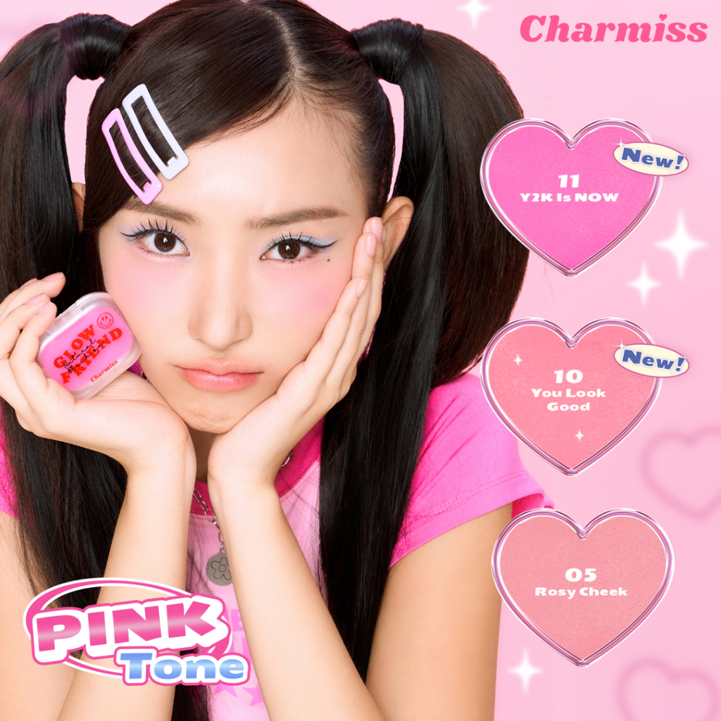 บลัชออนครีม Charmiss Glowfriend Natural Blush On