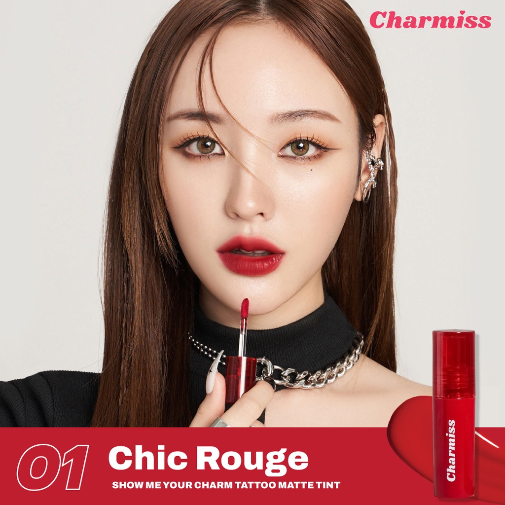 ลิปทินท์ Charmiss Show Me Your Charm Tattoo Matte Tint