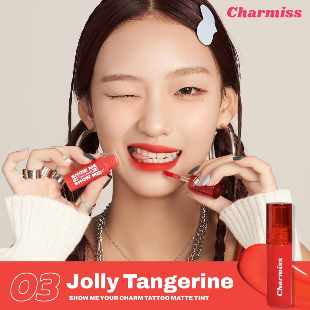 ลิปทินท์ Charmiss Show Me Your Charm Tattoo Matte Tint