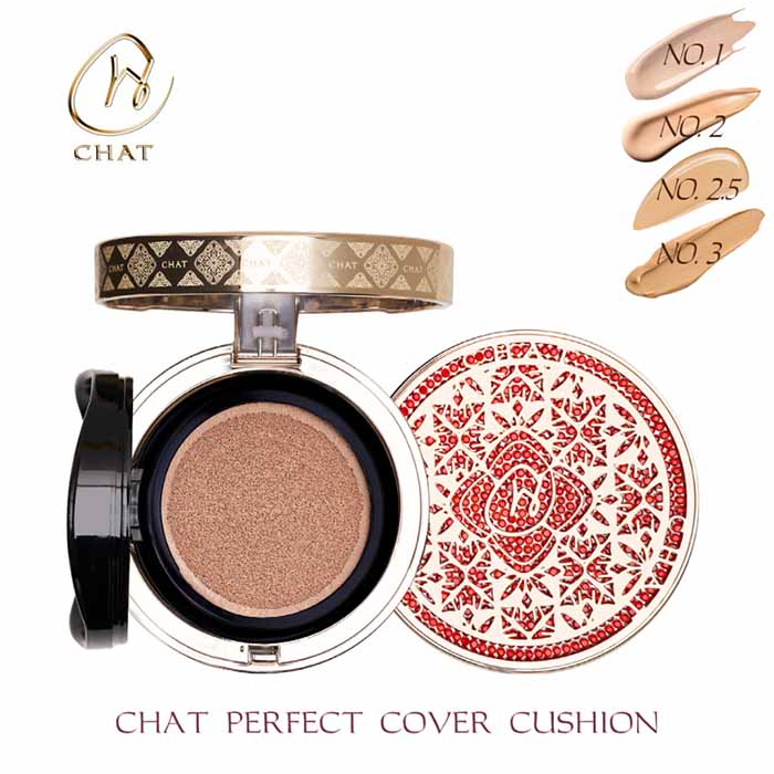 คูชชั่น CHAT Perfect Cover Cushion and Refill SPF50 PA+++