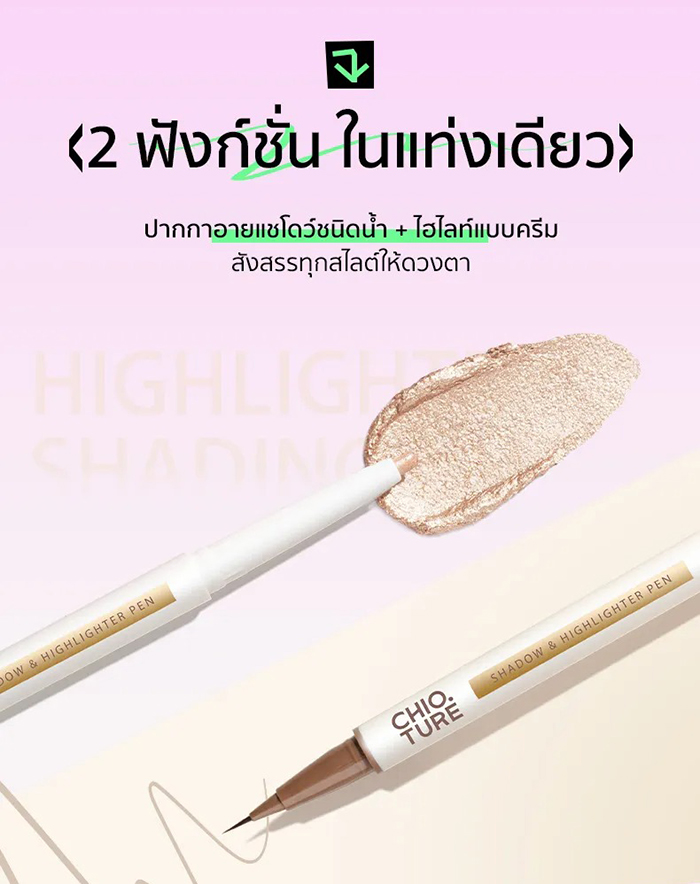 ปากกาเขียนดอลลี่อาย Chioture Dolly Eyes