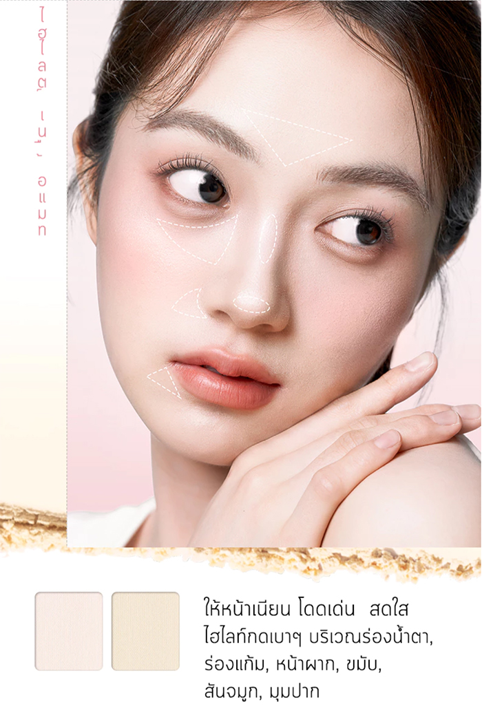 พาเลทแต่งหน้า CHIOTURE Ultimate Face Palette 