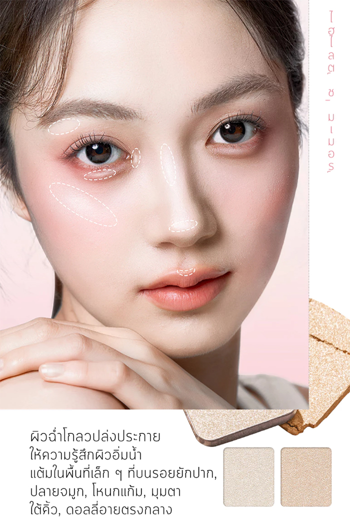 พาเลทแต่งหน้า CHIOTURE Ultimate Face Palette 