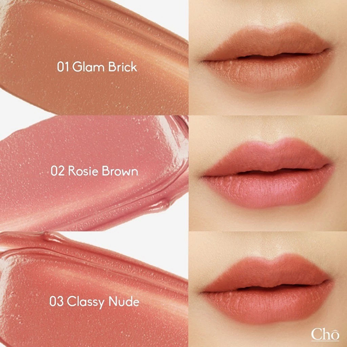ลิปสติก Cho Bestie Matte & Glossy Liquid Lip