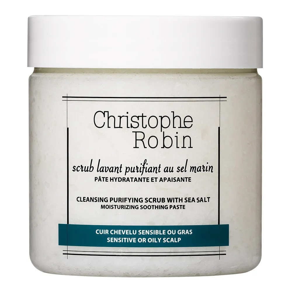 สครับหนังศีรษะ CHRISTOPHE ROBIN Cleansing Purifying Scrub with Sea Salt