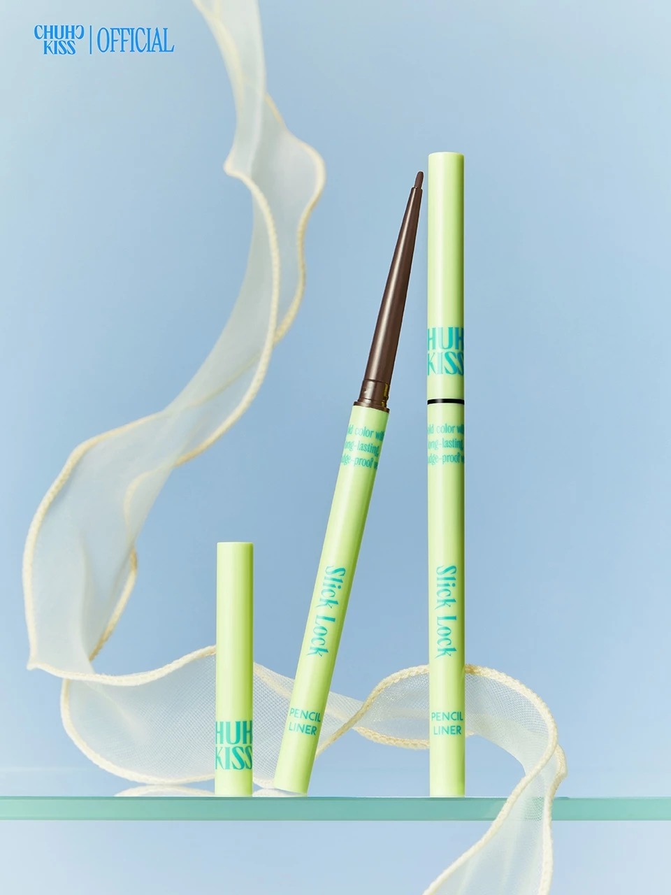 อายไลเนอร์ดินสอ CHU CHU KISS Slick Lock Pencil Liner