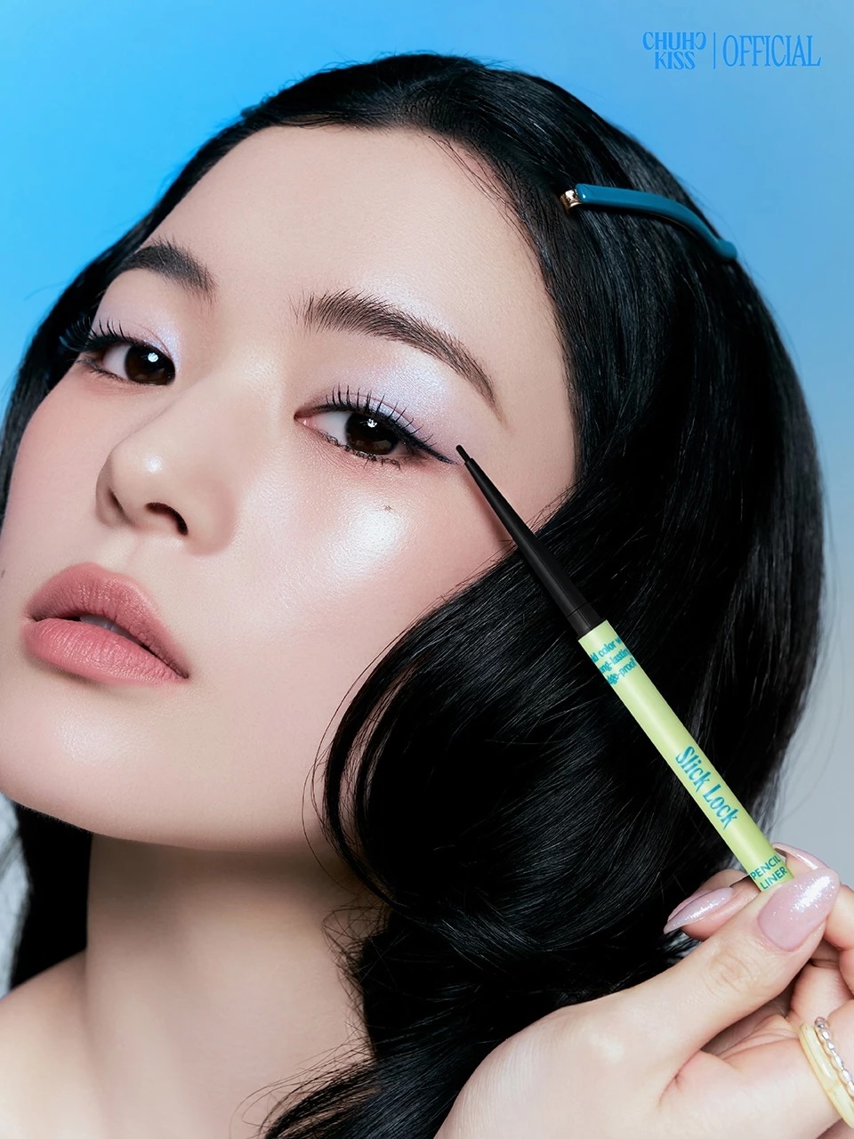 อายไลเนอร์ดินสอ CHU CHU KISS Slick Lock Pencil Liner