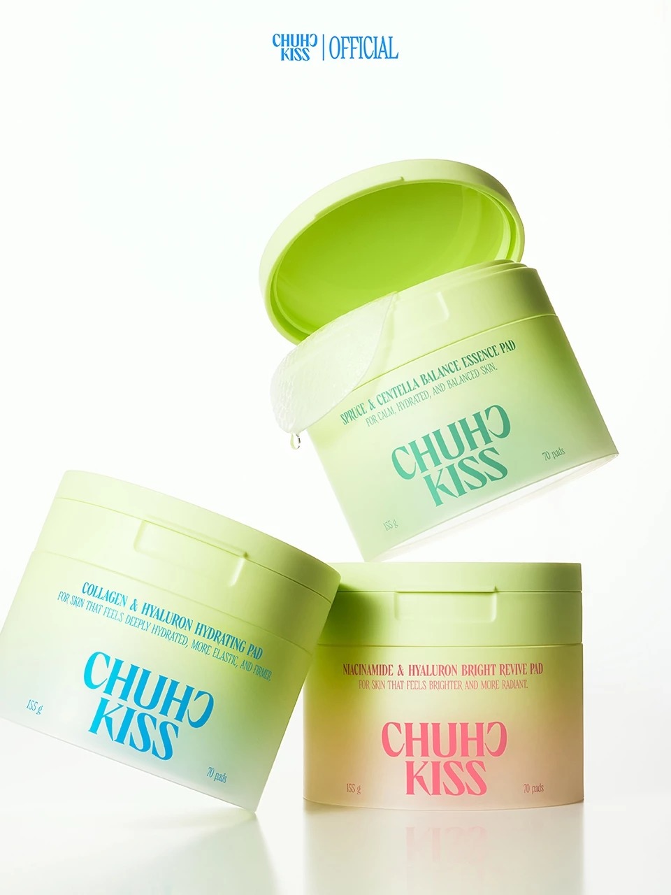 โทนเนอร์แพด CHU CHU KISS Toner Pad