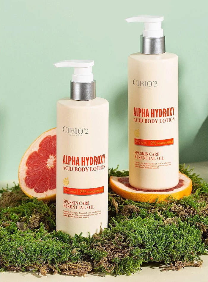 โลชั่นทาผิว CIBIO'2 Alpha Hydroxy Acid Body Lotion