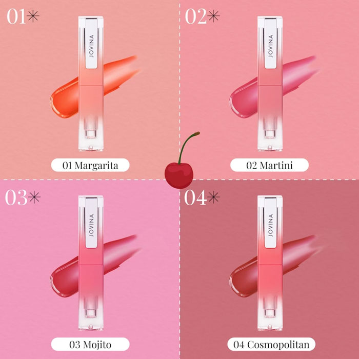 ลิปบาล์ม Jovina Sippin' Cocktail Kisses Lip Balm