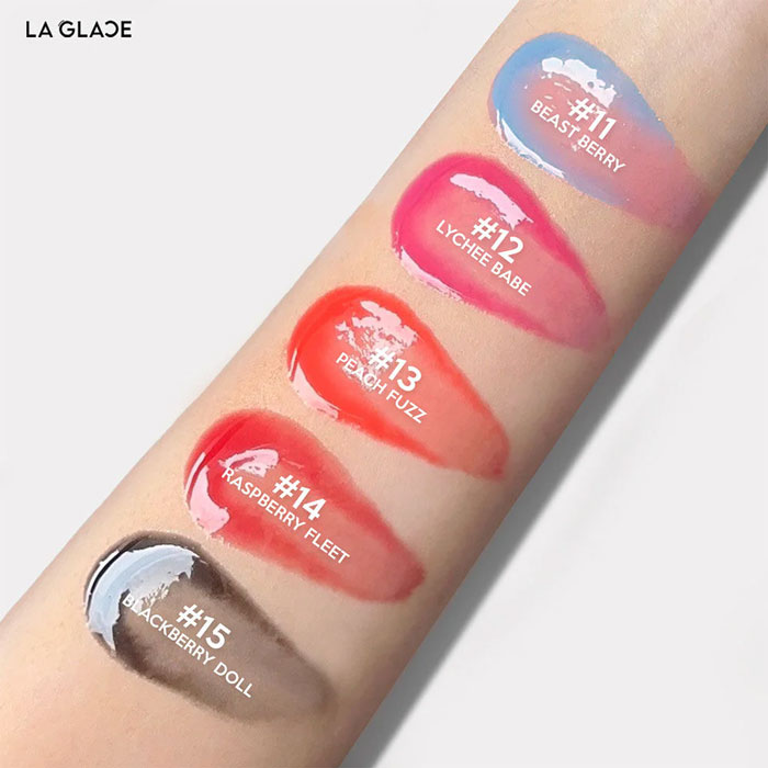 ลิปบาล์มออย La Glace Melted Sundae Lip Balm Oil Click