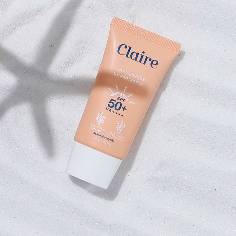 กันแดด Claire Airy Essence UV Protector SPF50+ PA++++