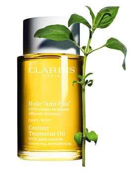 ออยล์ทาผิว Clarins Huile "Anti-Eau" Contour Body Treatment Oil