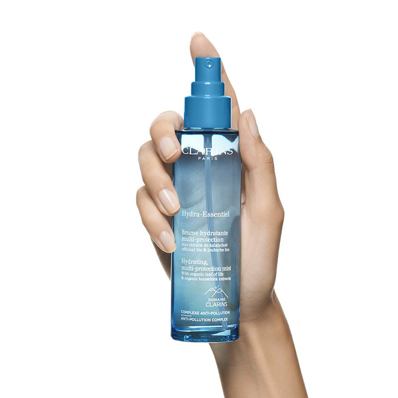 สเปรย์น้ำแร่ Clarins Hydra-Essentiel Hydrating Multi-Protection Mist