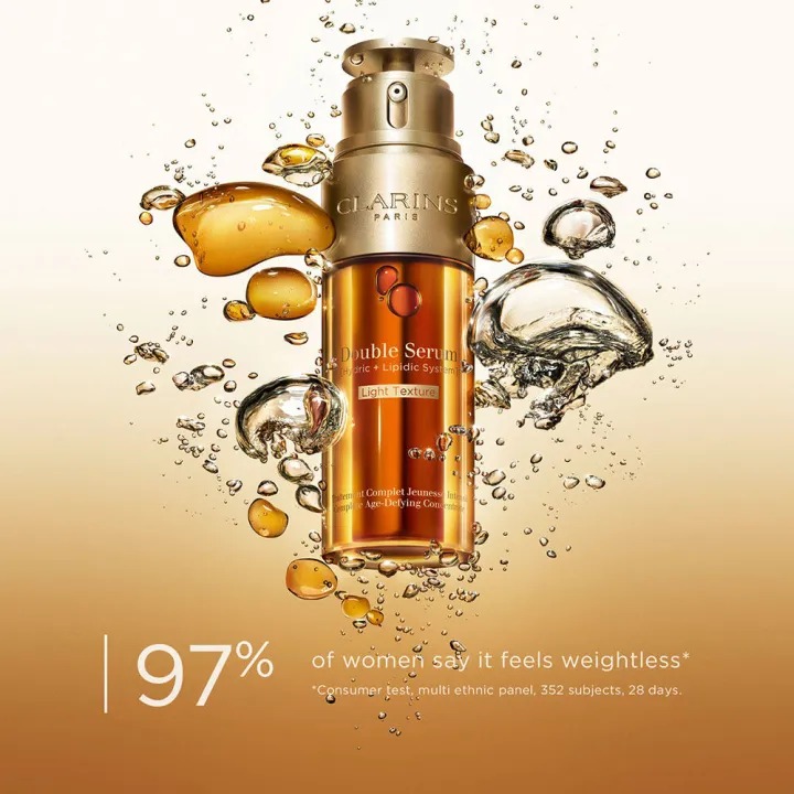 เซรั่ม Clarins Double Serum Light Texture