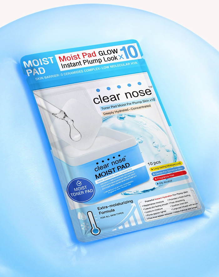 โทนเนอร์แพด Clear Nose MOIST PAD Skin Barrier Daily Booster