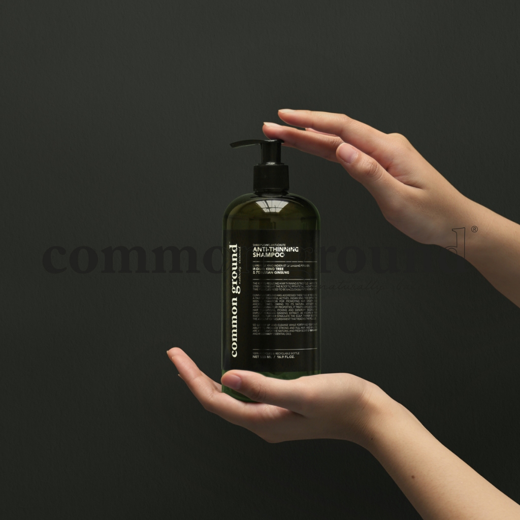 ยาสระผม Common Ground Anti-Thinning Shampoo Rosemary & Bergamot