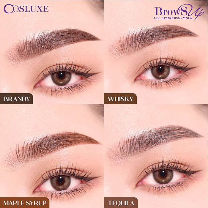 ดินสอเขียนคิ้ว Cosluxe Browsup Gel Eyebrows Pencil ดินสอเขียนคิ้ว Cosluxe Browsup Gel Eyebrows Pencil