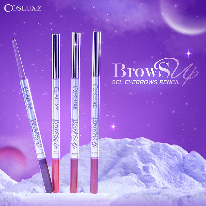 ดินสอเขียนคิ้ว Cosluxe Browsup Gel Eyebrows Pencil ดินสอเขียนคิ้ว Cosluxe Browsup Gel Eyebrows Pencil