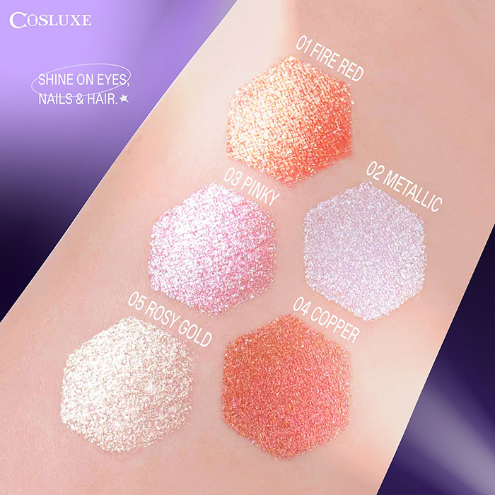 อายแชโดว์กลิตเตอร์ Cosluxe Wink To The Blink Blink-Bunny Pocket Sparkle Glitter Dust